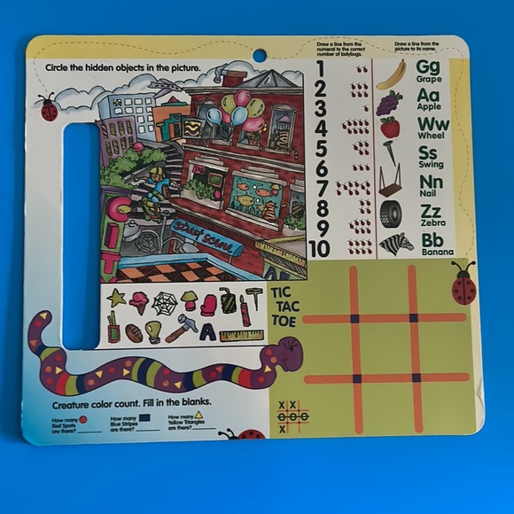 Bundle of 3 Double Sided Dry Erase - Games Learning Boards - Home School - Picture 4 of 11